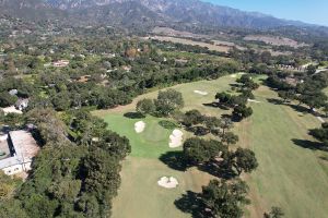 Valley Club Of Montecito 5th Green Aerial